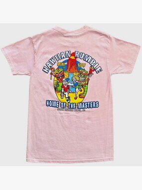 NEW HAWAIIAN RUMBLE HOME OF THE MASTERS MINI GOLF TEE MYRTLE BEACH T-SHIRT SMALL